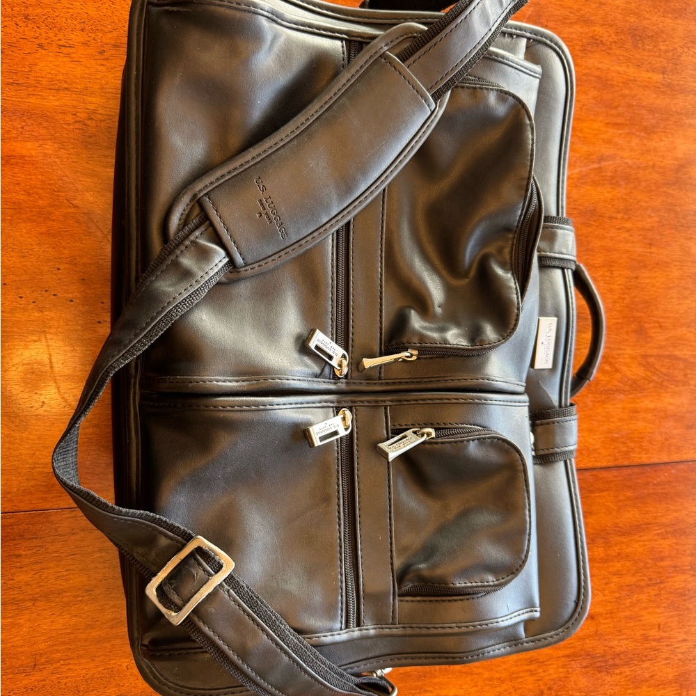 U.S. LUGGAGE NEW YORK COMPUTER LAPTOP CASE BUSINESS BRIEFCASE TRAVEL BAG